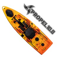 Propel 10.8 Fishing Kayak - Sunset Orange (10.8 Feet)